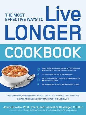 cover image of The Most Effective Ways to Live Longer Cookbook
